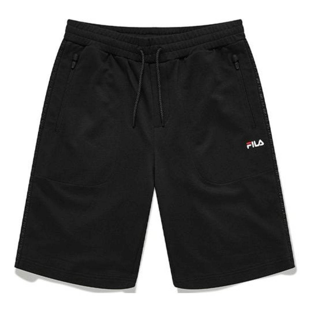 FILA FUSION Logo Printed Loose Fit Shorts 'Black' T11M133604F-BK