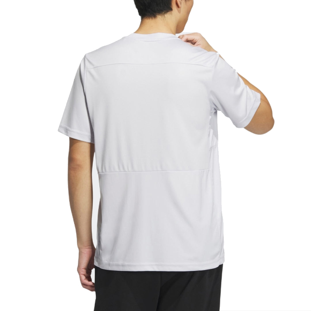 adidas Logo Tech T-Shirt Asia Sizing 'White' IC4413