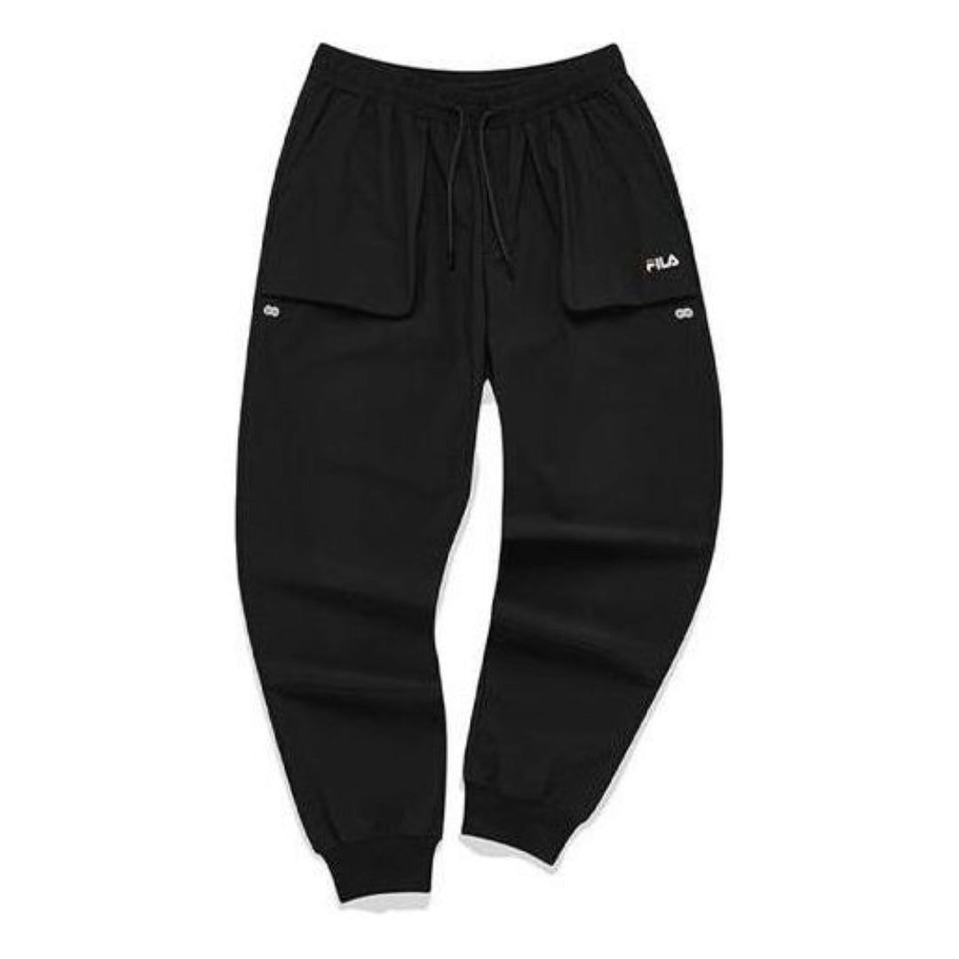 FILA FUSION Large Pocket Pants 'Black' T11M133607F-BK