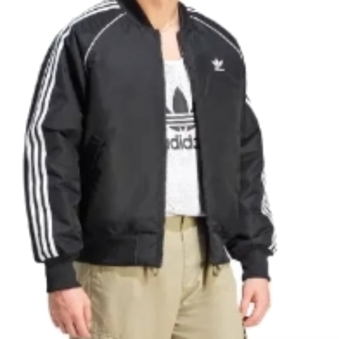 adidas Premium Collegiate Jacket 'Black White' IL2573