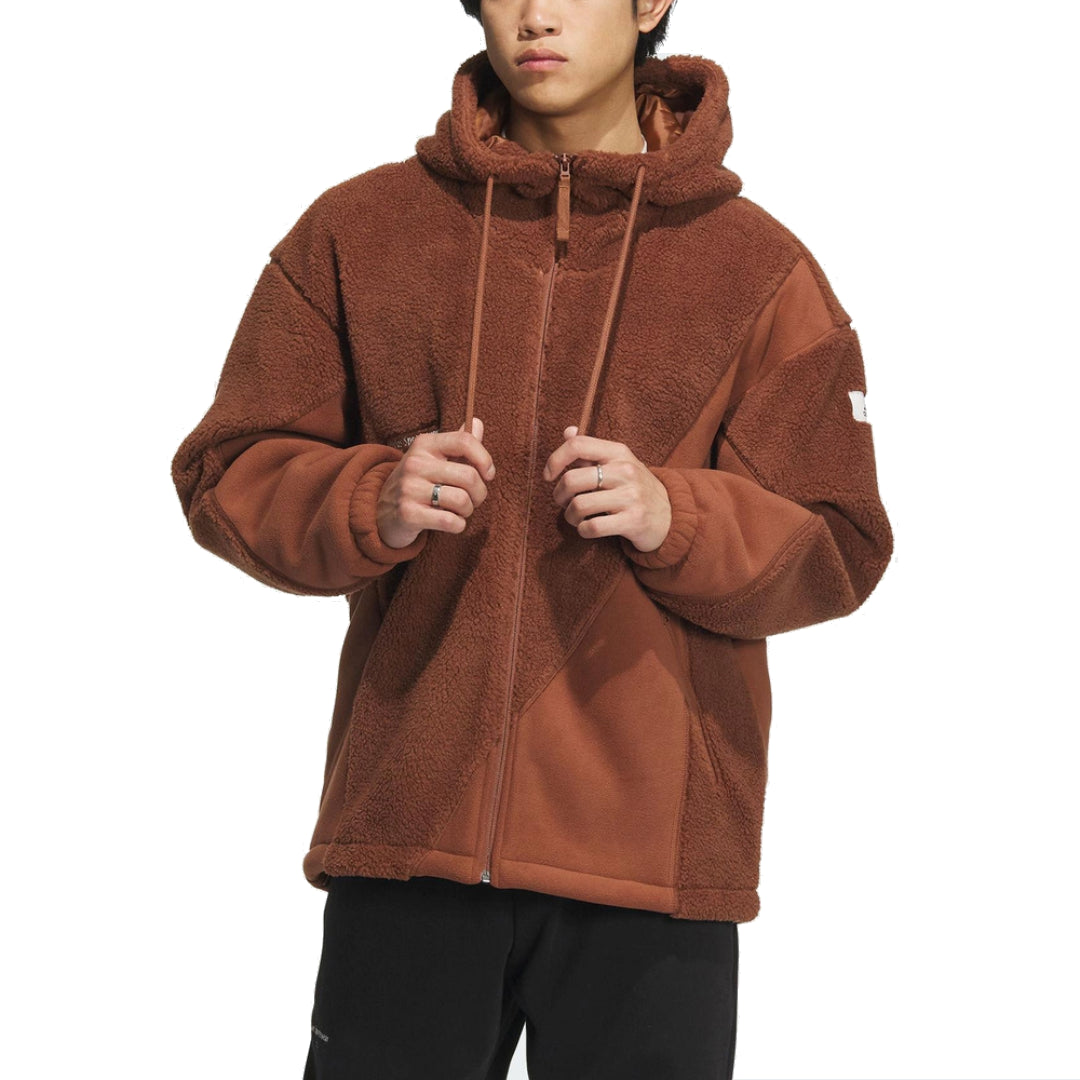 adidas ST MIX Knit Jacket 'Brown' IP4975