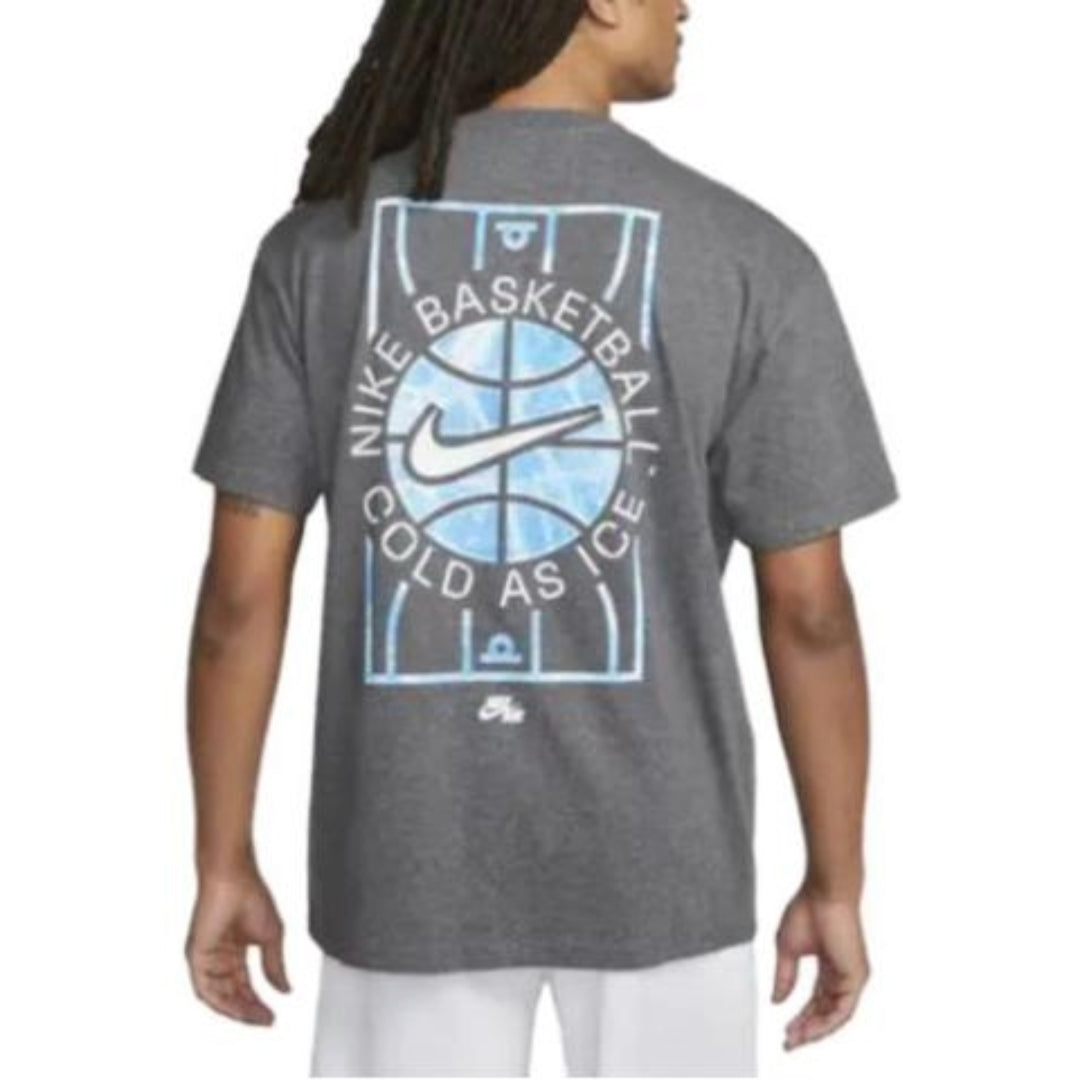 Nike Basketball T-Shirt 'Grey Blue' DV9717-010