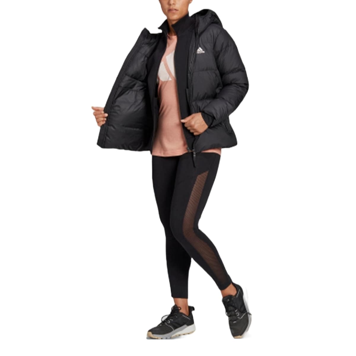 (WMNS) adidas Originals Puffer jacket Asia Sizing 'Black' H14172
