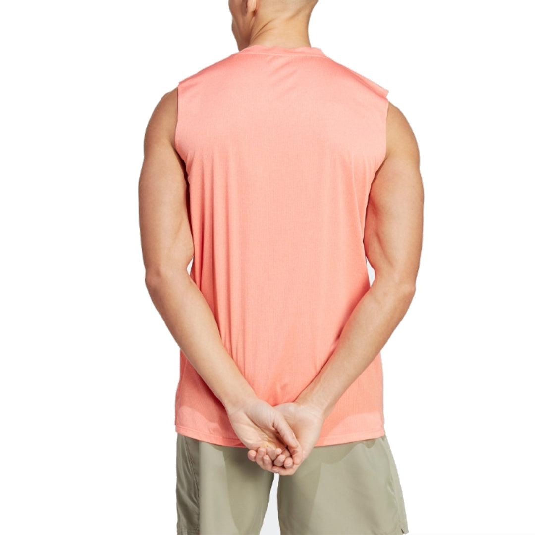 adidas Teach Not Preach Workout Vest 'Pink Grey' IB9058