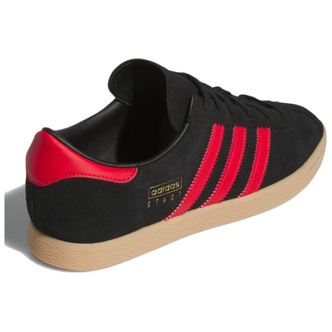 adidas originals Stadt Shoes 'Black Red' JI1885