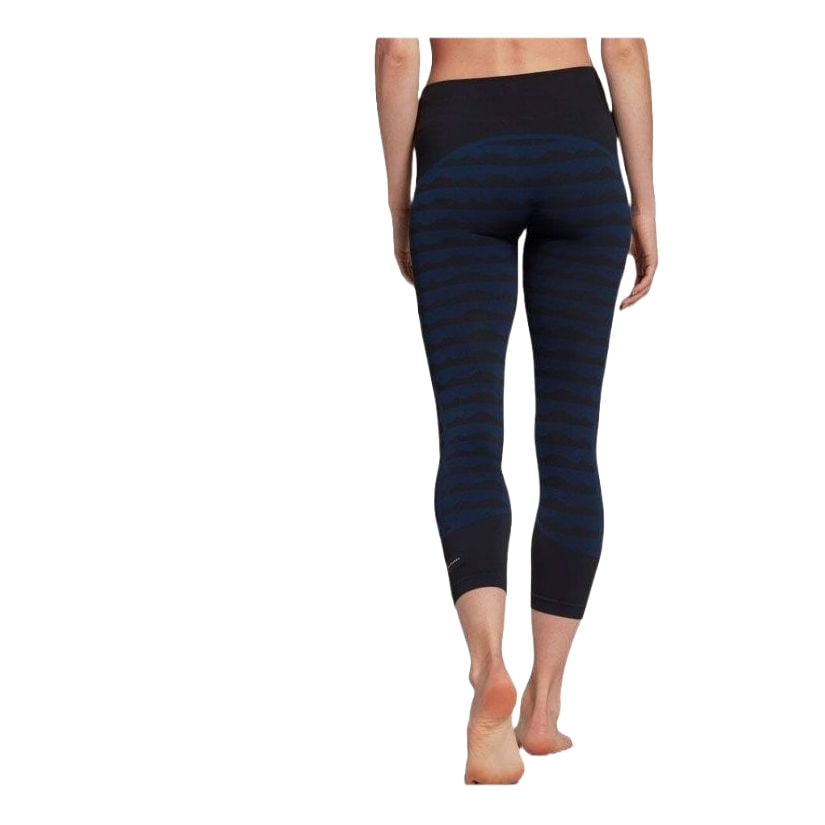 (WMNS) adidas x Marimekko AEROKNIT 7/8 Leggings Asia Sizing 'Navy' HH7307