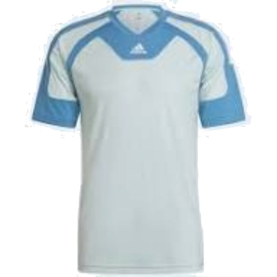 adidas Training T-Shirt 'White Blue' HS8795