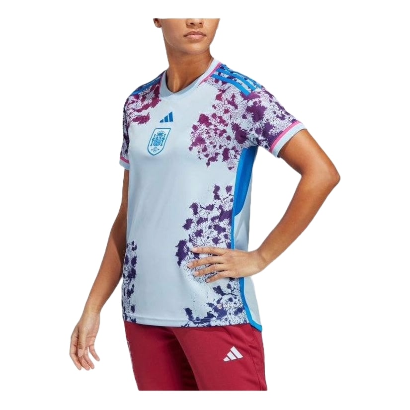 (WMNS) adidas Spain WomenAsia Sizing 's Team 23 Away Jersey 'Blue Purple' HT4314