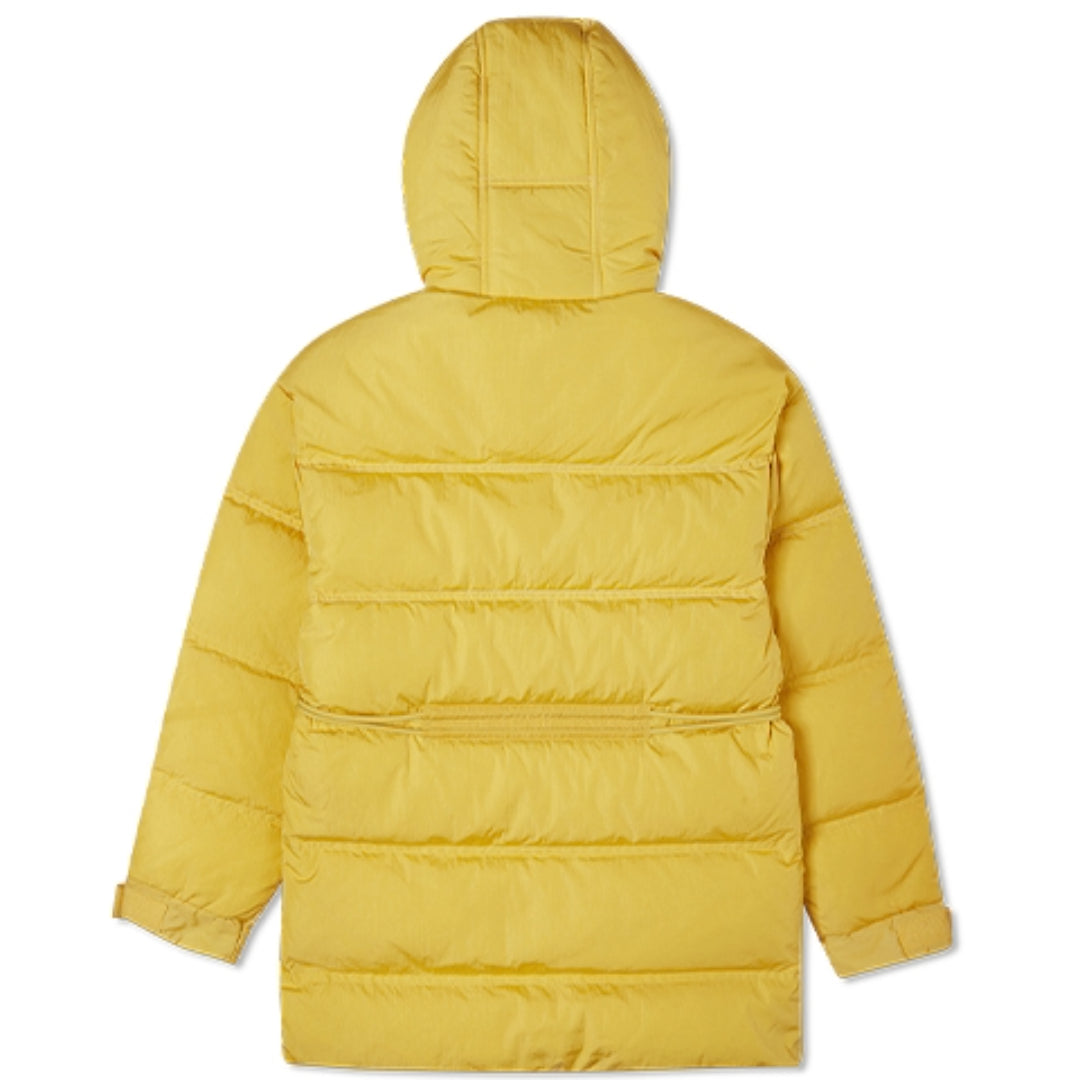 (WMNS) Converse Cargo Hooded Down Jacket Asia Sizing 'Yellow' 10021994-A03