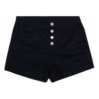 (WMNS) Converse High-Waisted Athletic Shorts Asia Sizing 'Black' 10019147-A03
