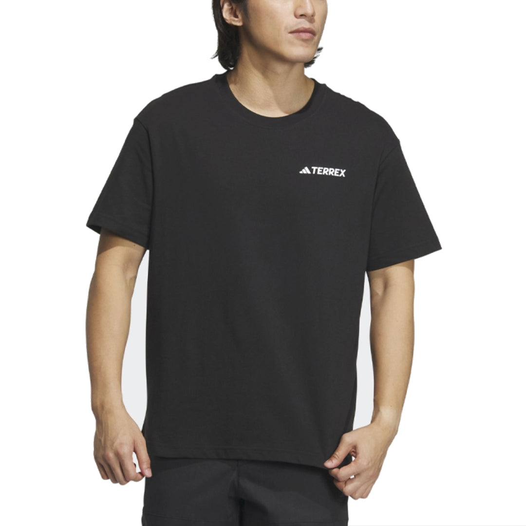 adidas Terrex Graphic T-Shirt 'Black White' IC1945