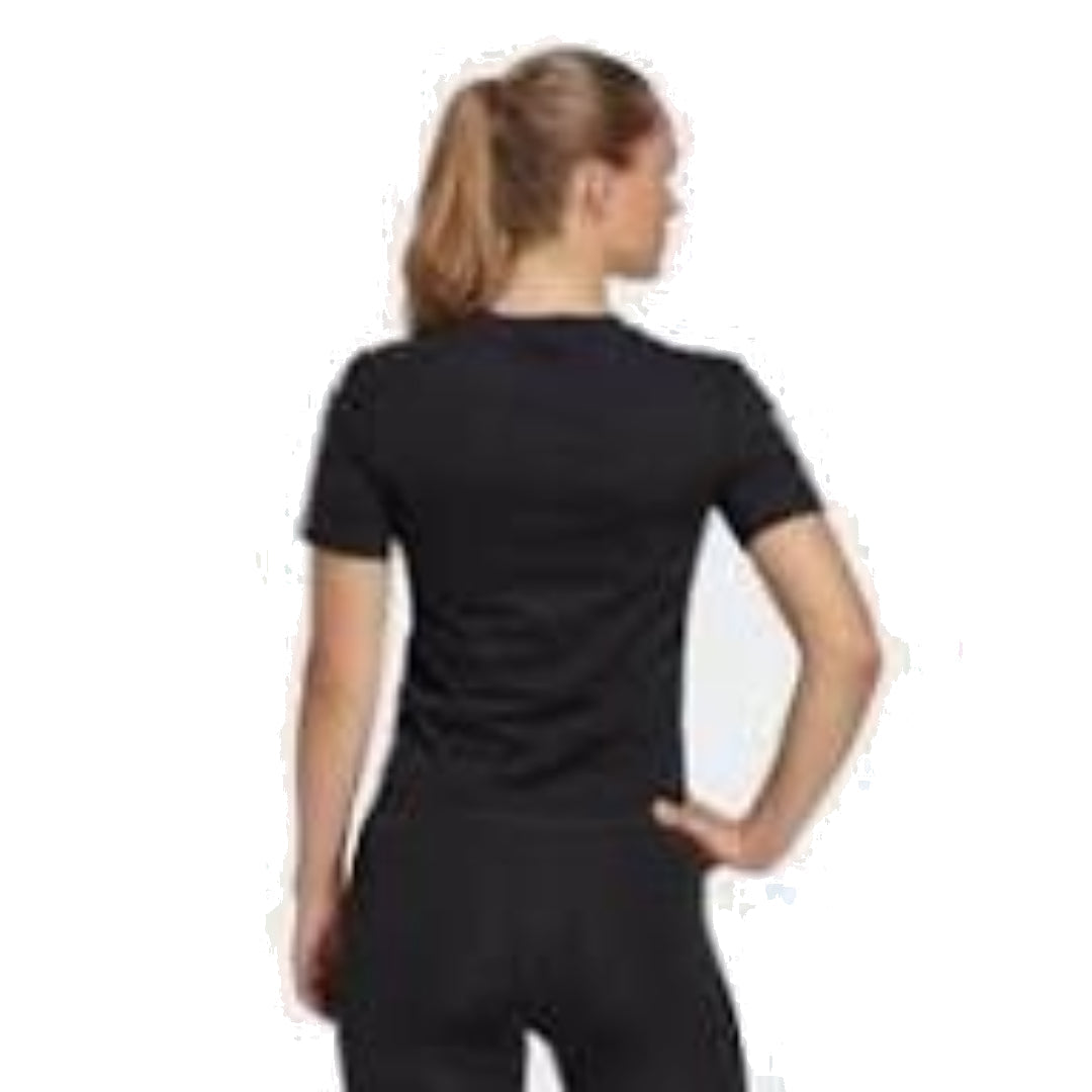 (WMNS) adidas Train Essentials Train Cotton 3-Stripes Crop T-Shirt Asia Sizing 'Black' HR7843