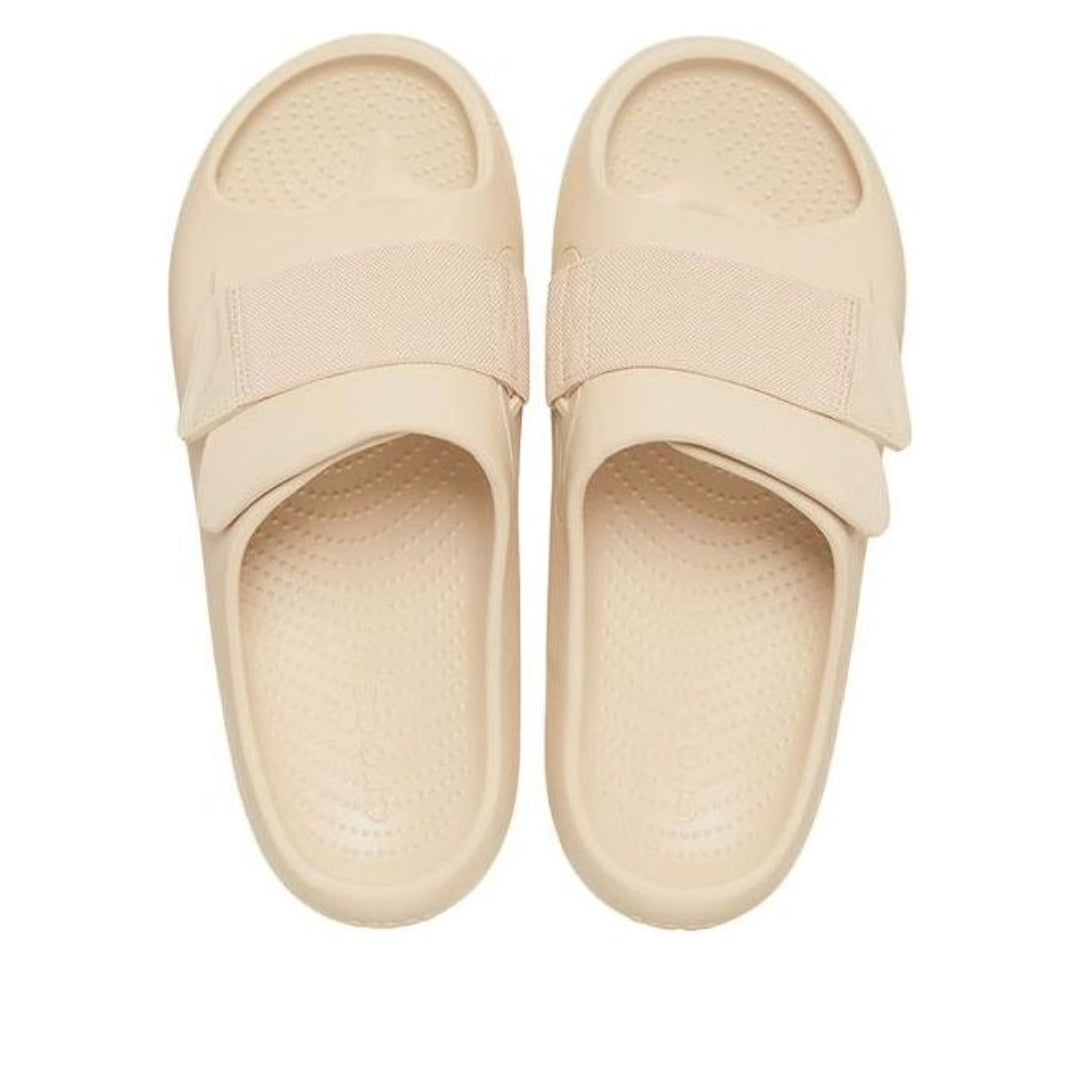 Crocs Mellow Luxe Recovery Slide 'Beige' 209413-2DS
