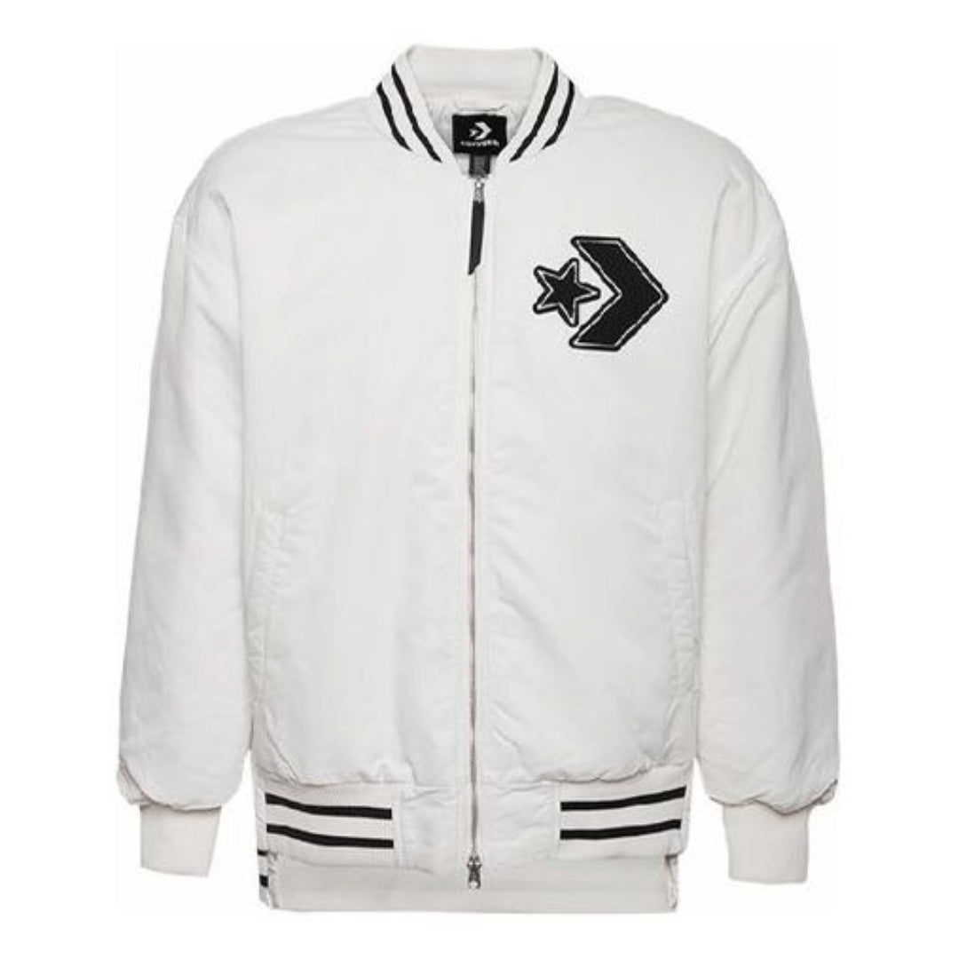 Converse Padded Bomber Asia Sizing 'White Black' 10019324-A01