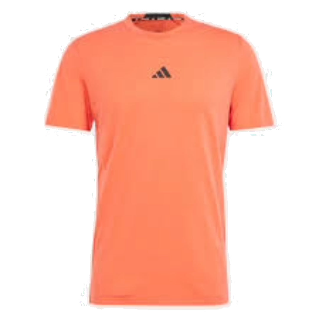 adidas Designed for Training Workout T-Shirt Asia Sizing 'Orange' IS3815