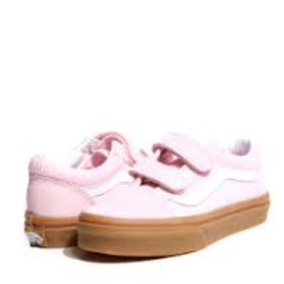 (GS) Vans Old Skool V 'Pink Brown' VN000VHEPNK