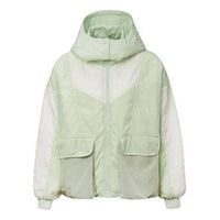 (WMNS) Converse Winter Hooded Windproof Insulated Jacket Asia Sizing 'Teal' 10020547-A02