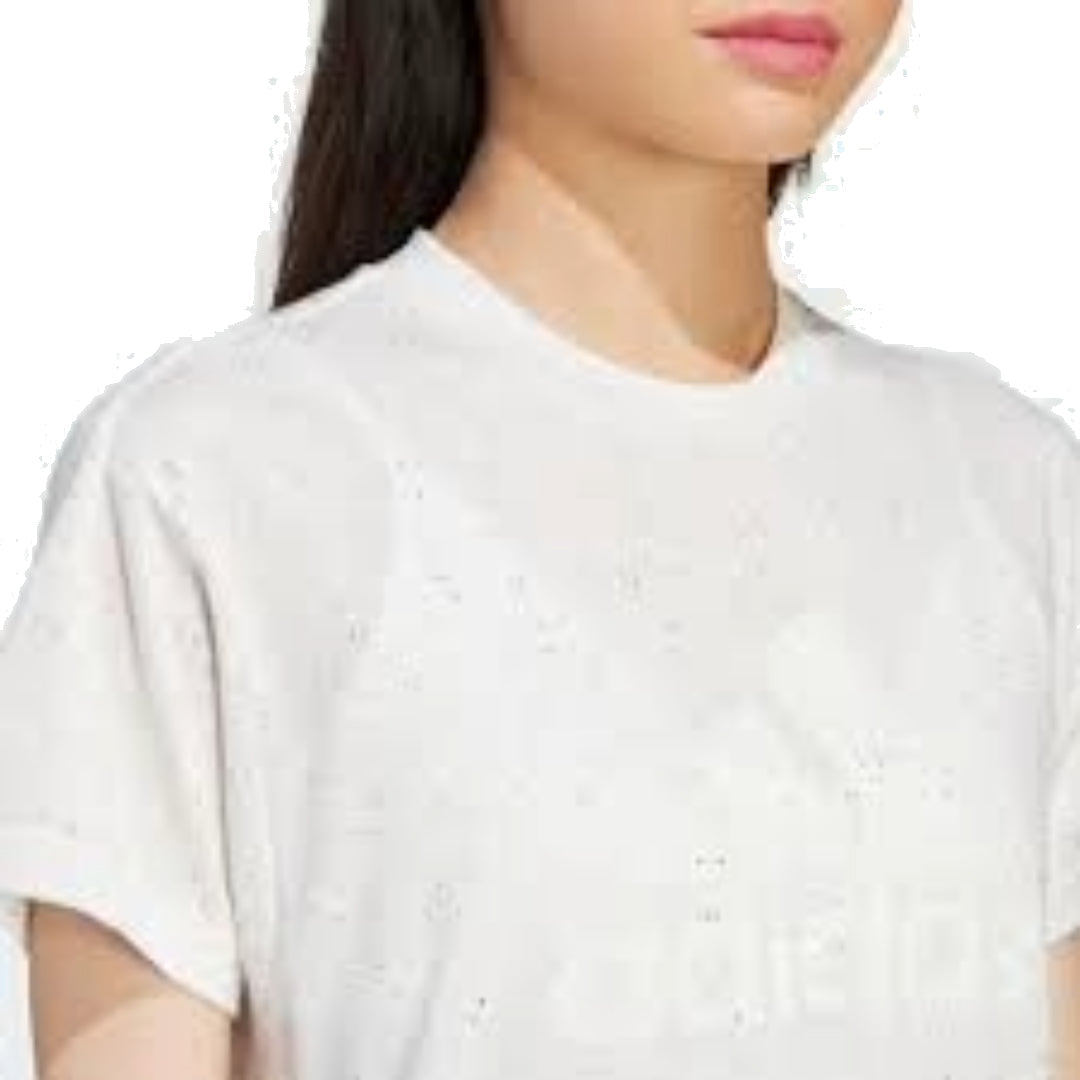 (WMNS) adidas Future Icons Winners 3.0 T-Shirt Asia Sizing 'White' IS3602