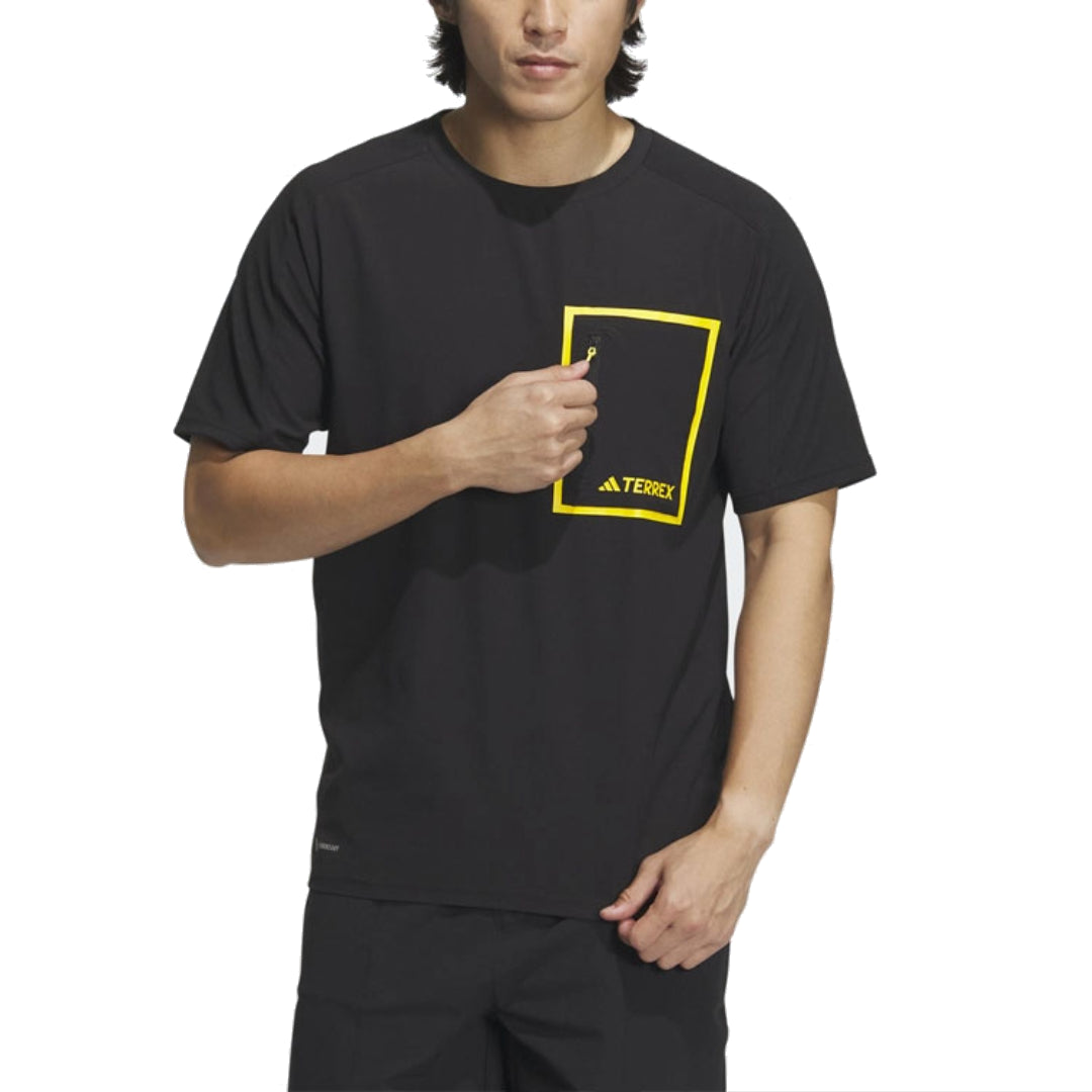 adidas Terrex National Geographic T-Shirt 'Black' IC1986