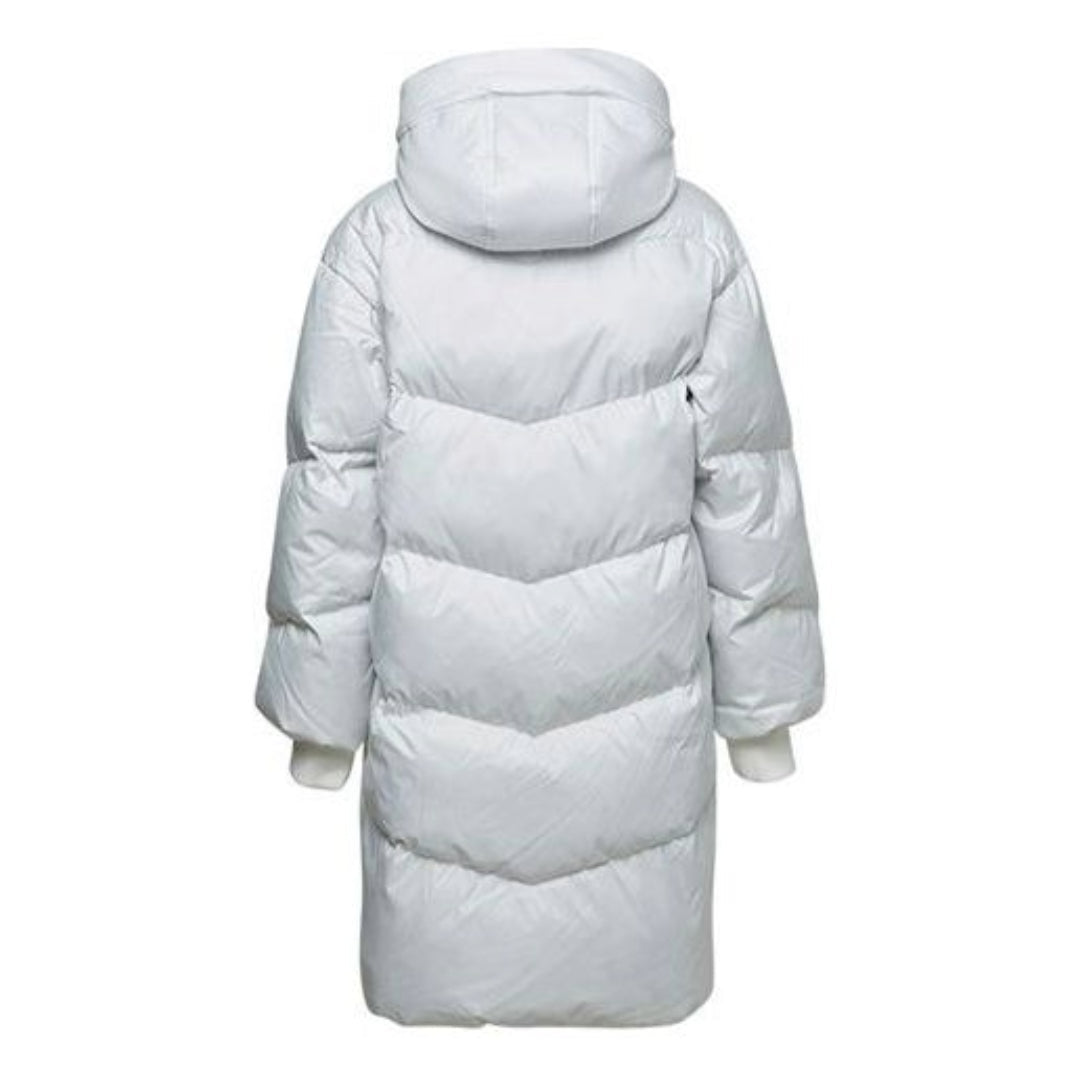 (WMNS) Converse Long Down Jacket Asia Sizing 'White' 10019328-A01