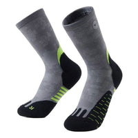 (WMNS) Mizuno PERFORMANCE Sport Socks 'Black Grey ' J3CX33P1