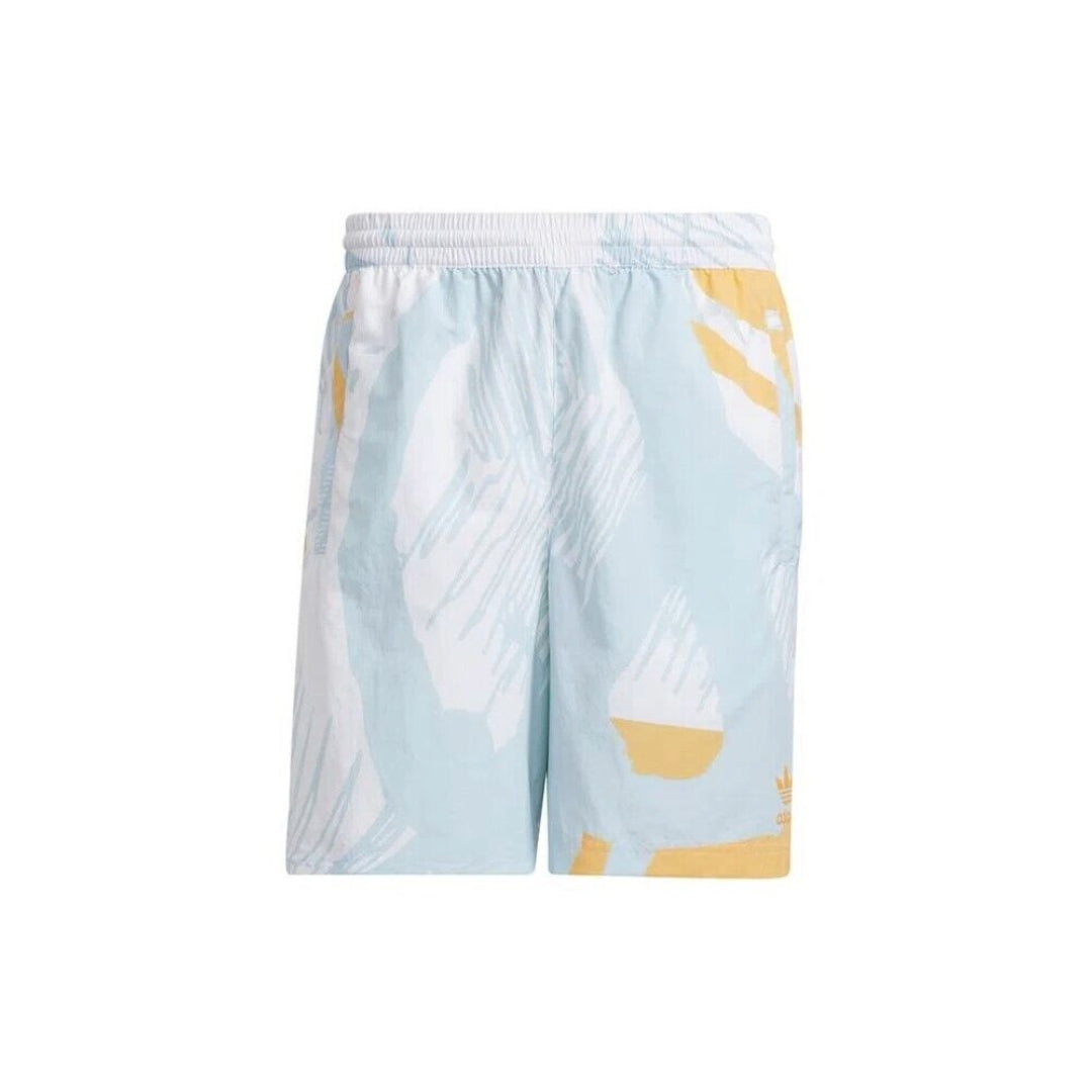 adidas originals Adiplay Allover Print Shorts 'Blue White' HC2133
