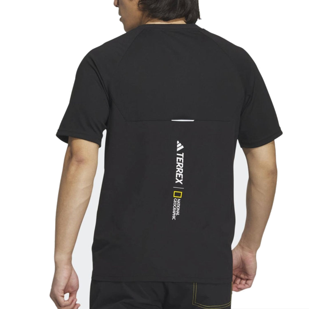 adidas Terrex National Geographic T-Shirt 'Black' IC1986