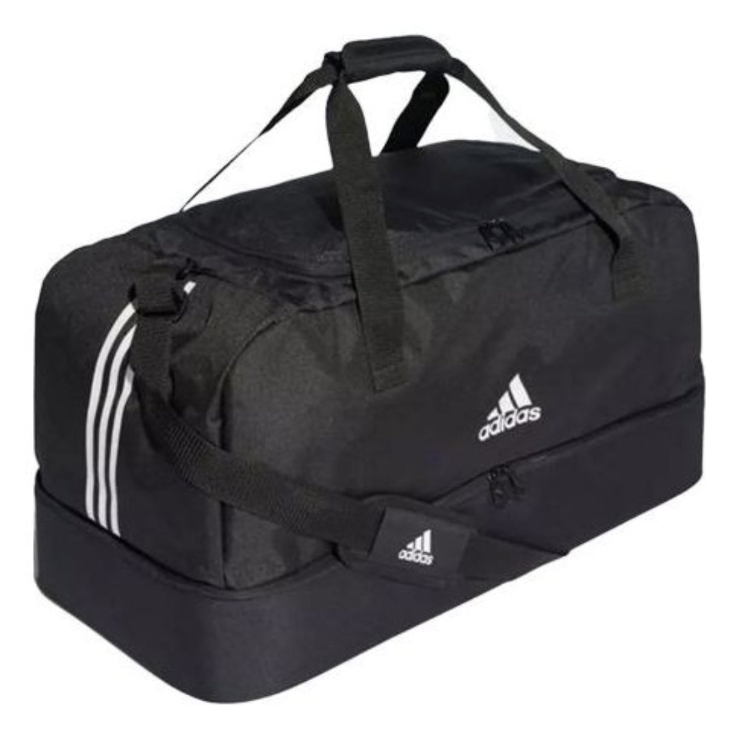 adidas Large Shot Sports Suitcase 'Black White' DQ1081