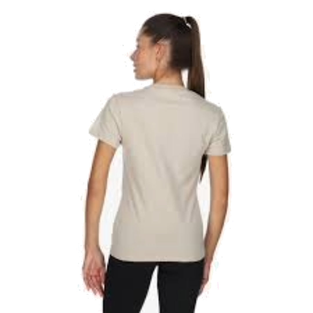 (WMNS) adidas Terrex Classic Logo T-Shirt Asia Sizing 'Beige' IB1157