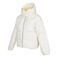 (WMNS) Converse Short Down Textile Jacket Asia Sizing 'White' 10021998-A02