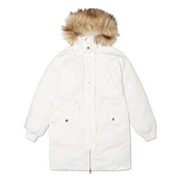 (WMNS) Converse Long Down Parka Asia Sizing 'White' 10019430-A01