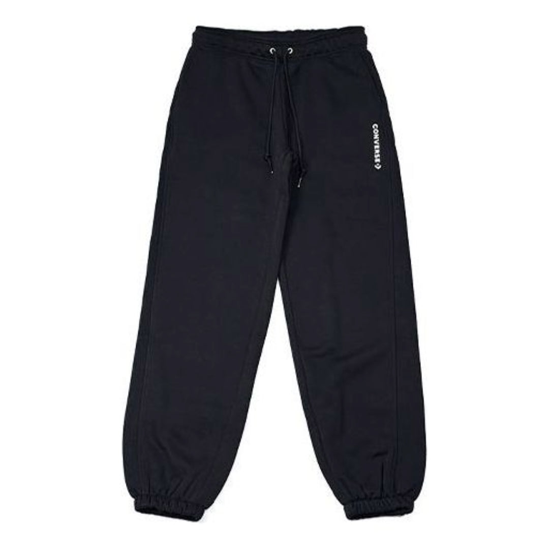 (WMNS) Converse Knit Pants Asia Sizing 'Black' 10022004-A01