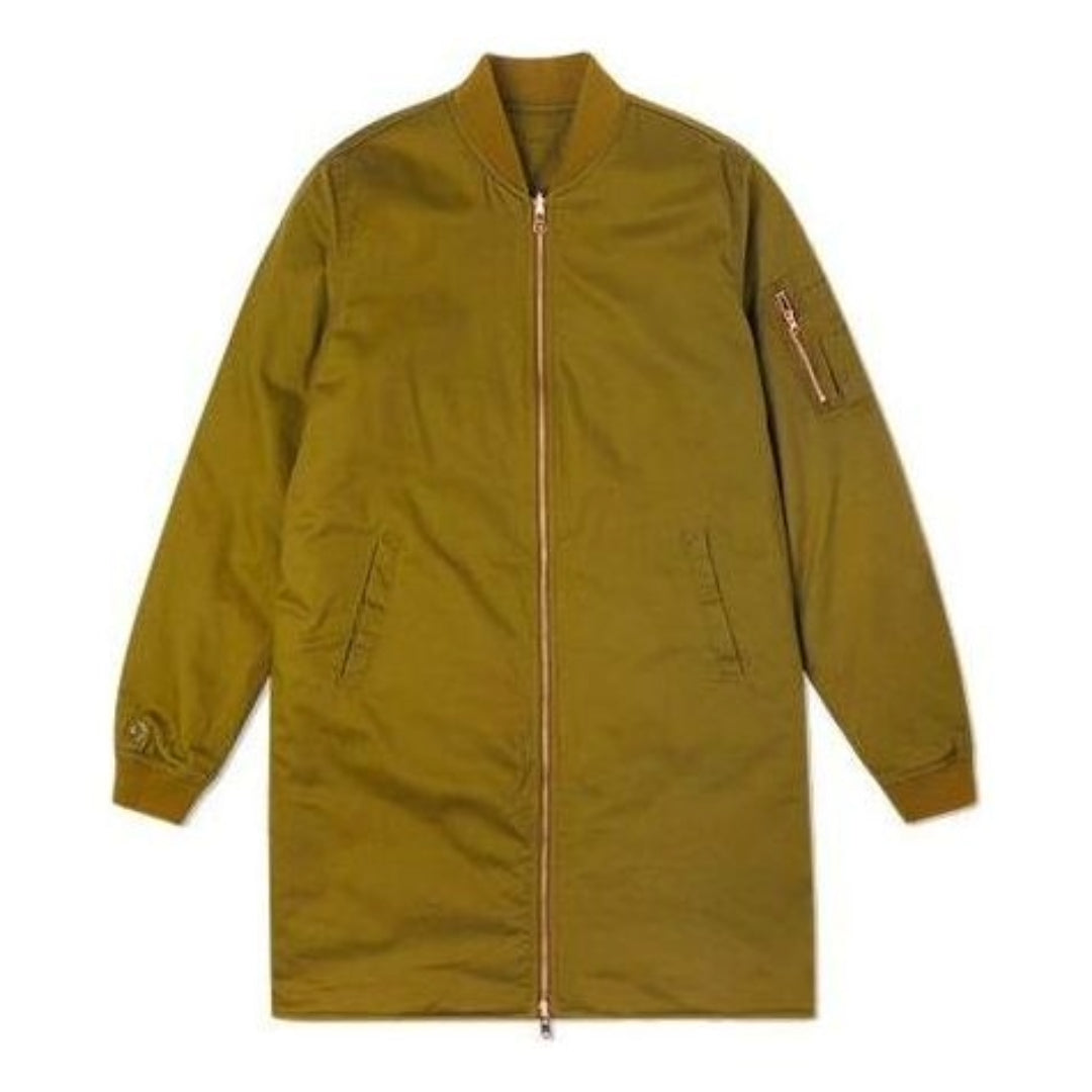 (WMNS) Converse Casual Coat Asia Sizing 'Green' 10019431-A02