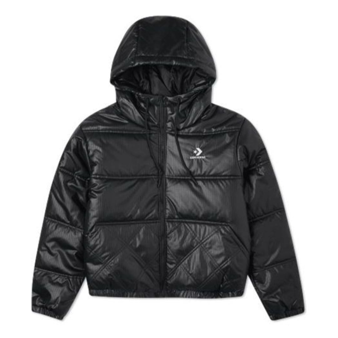 (WMNS) Converse Embroidered Star Chev Jacket Asia Sizing 'Black' 10022007-001