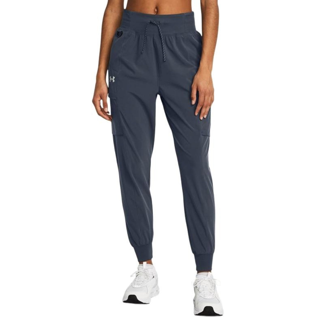 (WMNS) Under Armour Launch Trail Pants 'Teal' 1383359-044