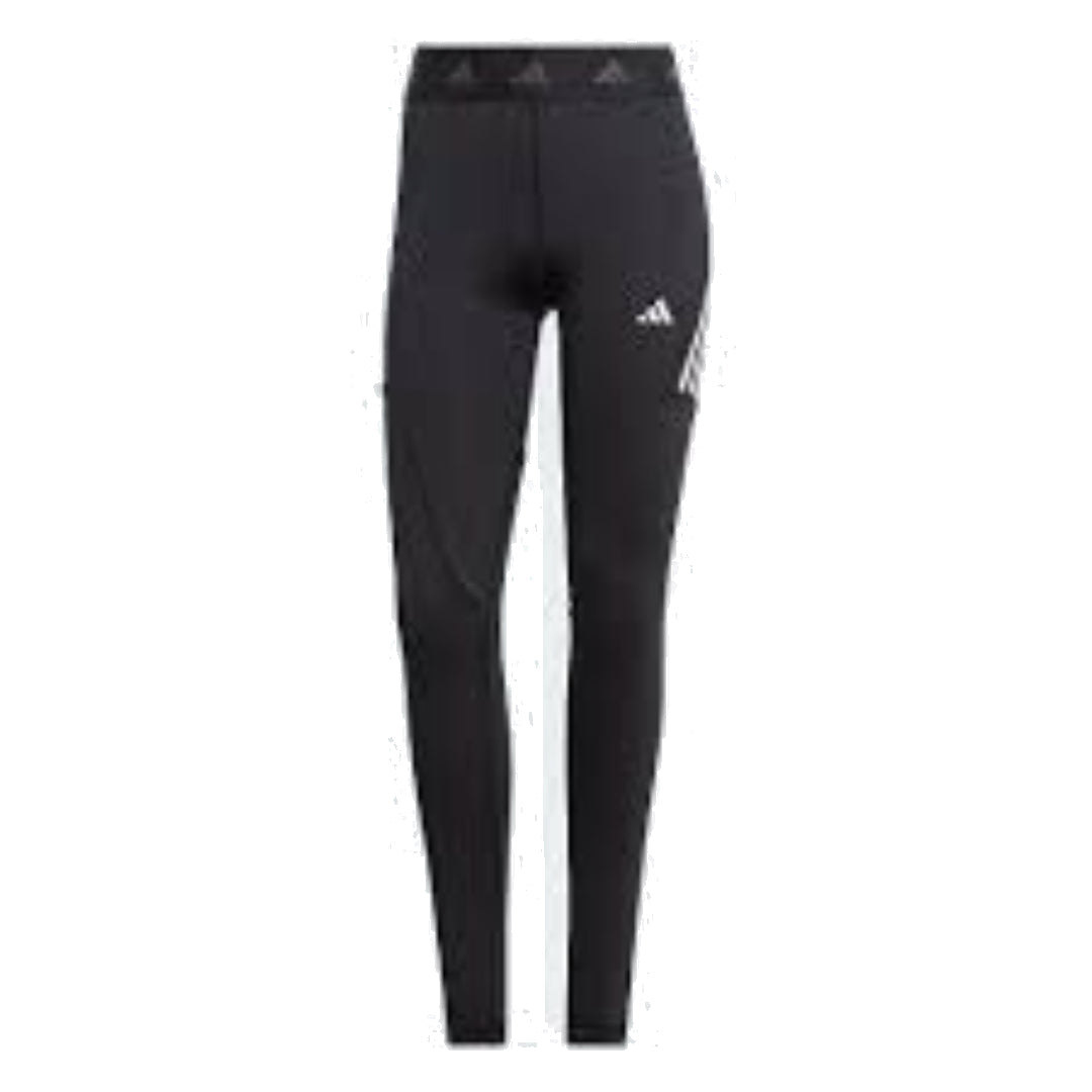 (WMNS) adidas Techfit Hyperglam Full-Length Leggings Asia Sizing 'Black White' HY4146