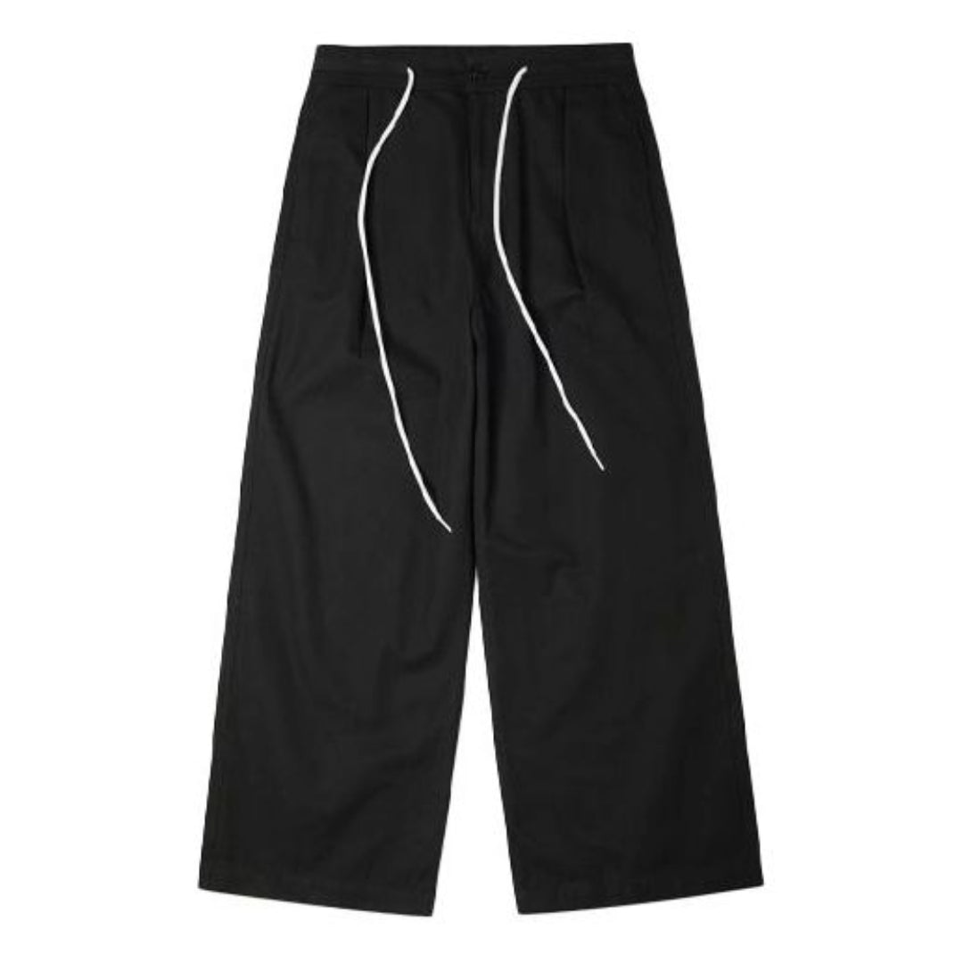 (WMNS) Converse Seasonal Wide Leg Woven Pants Asia Sizing 'Black' 10022068-A01