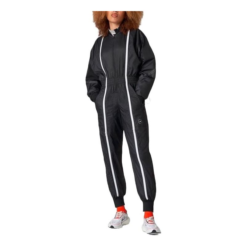 (WMNS) adidas by Stella McCartney Long Sleeve Jumpsuit Asia Sizing 'Black' HB6065