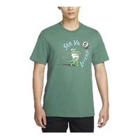 Nike Golf Graphic T-shirt Asia Sizing 'Green' FV8427-361
