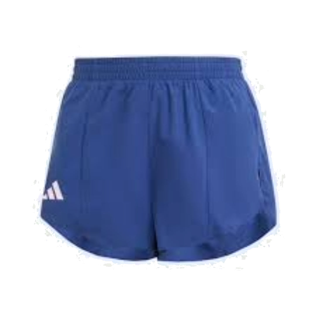 (WMNS) adidas Adizero Essentials Running Short Asia Sizing 'Navy' IN8709