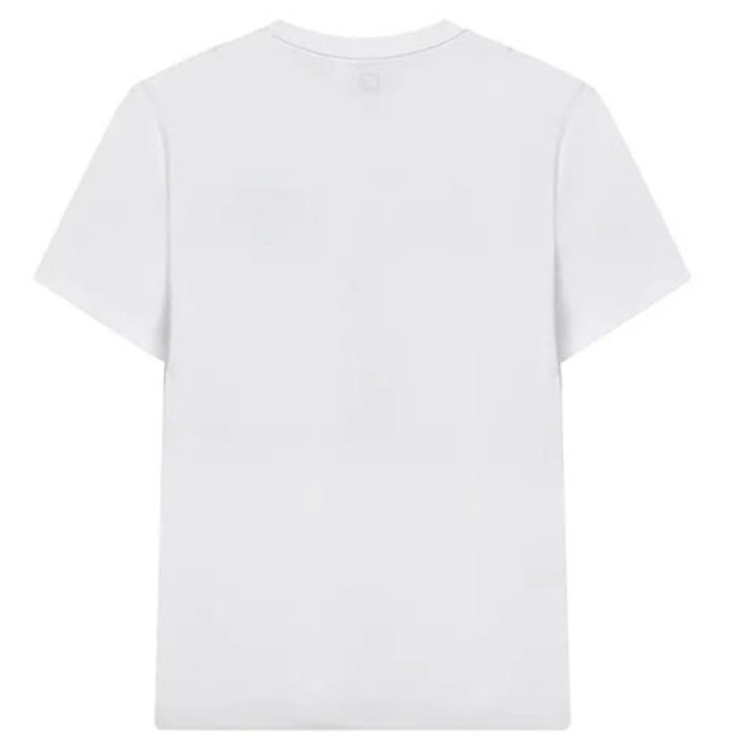 FILA Solid Color Letter Printed T-Shirt 'White' A11M321199B-WT