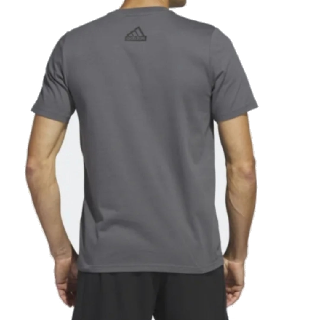 adidas City Escape Graphic Pocket T-Shirt 'Grey' H49664
