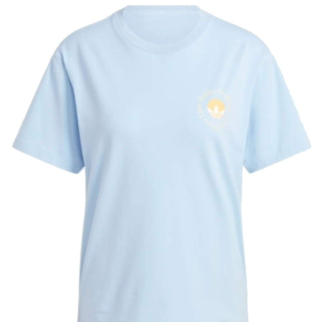 (WMNS) adidas Graphic T-Shit Asia Sizing 'Blue' IT9831