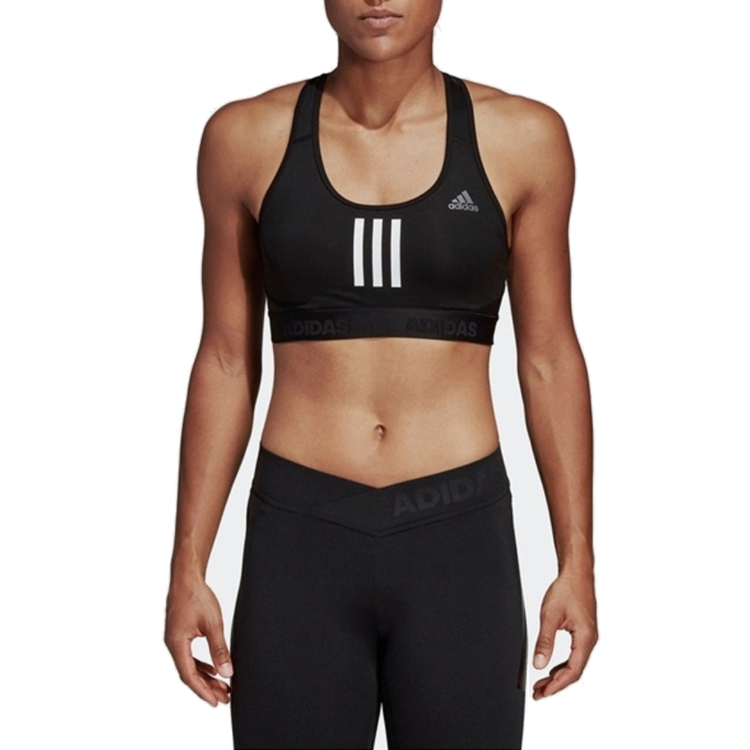 (WMNS) adidas Don't Rest Alphaskin Sport+ Padded 3-Stripes Bra 'Black' Asia Sizing DT4026