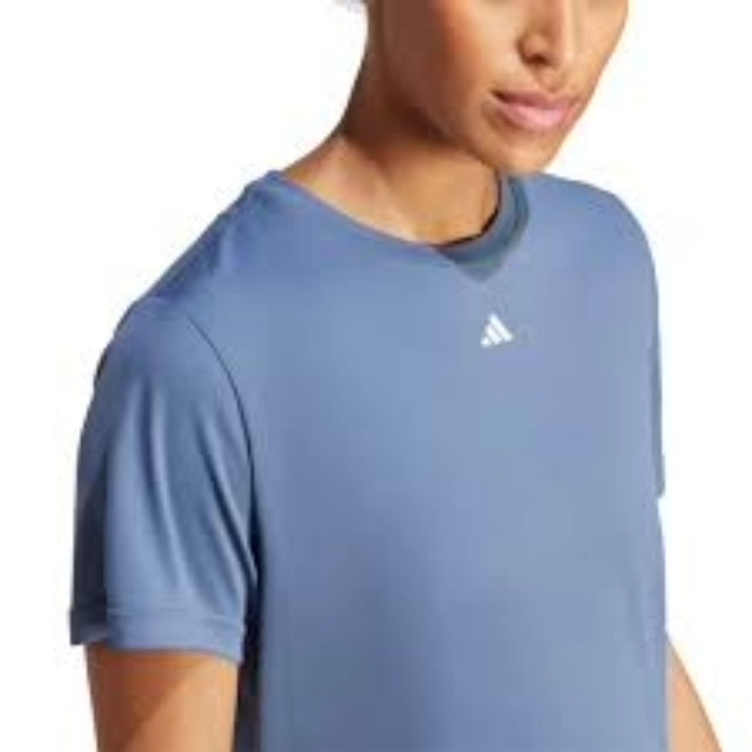 (WMNS) adidas Designed for Training T-Shirt Asia Sizing 'Blue' IT7420