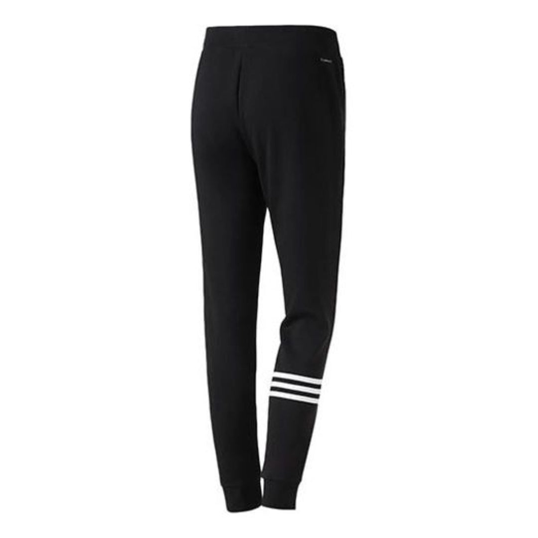 (WMNS) adidas Essentials Motion Pack Pants Asia Sizing 'Black White' DT7282