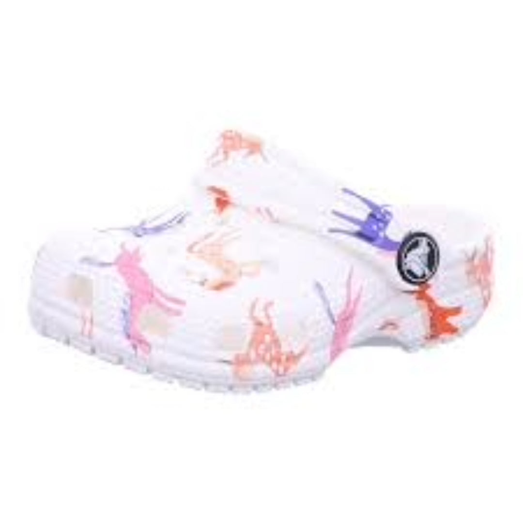 (GS) Crocs Classic Character Print Clog K 'White Red Blue' 209695-9CD