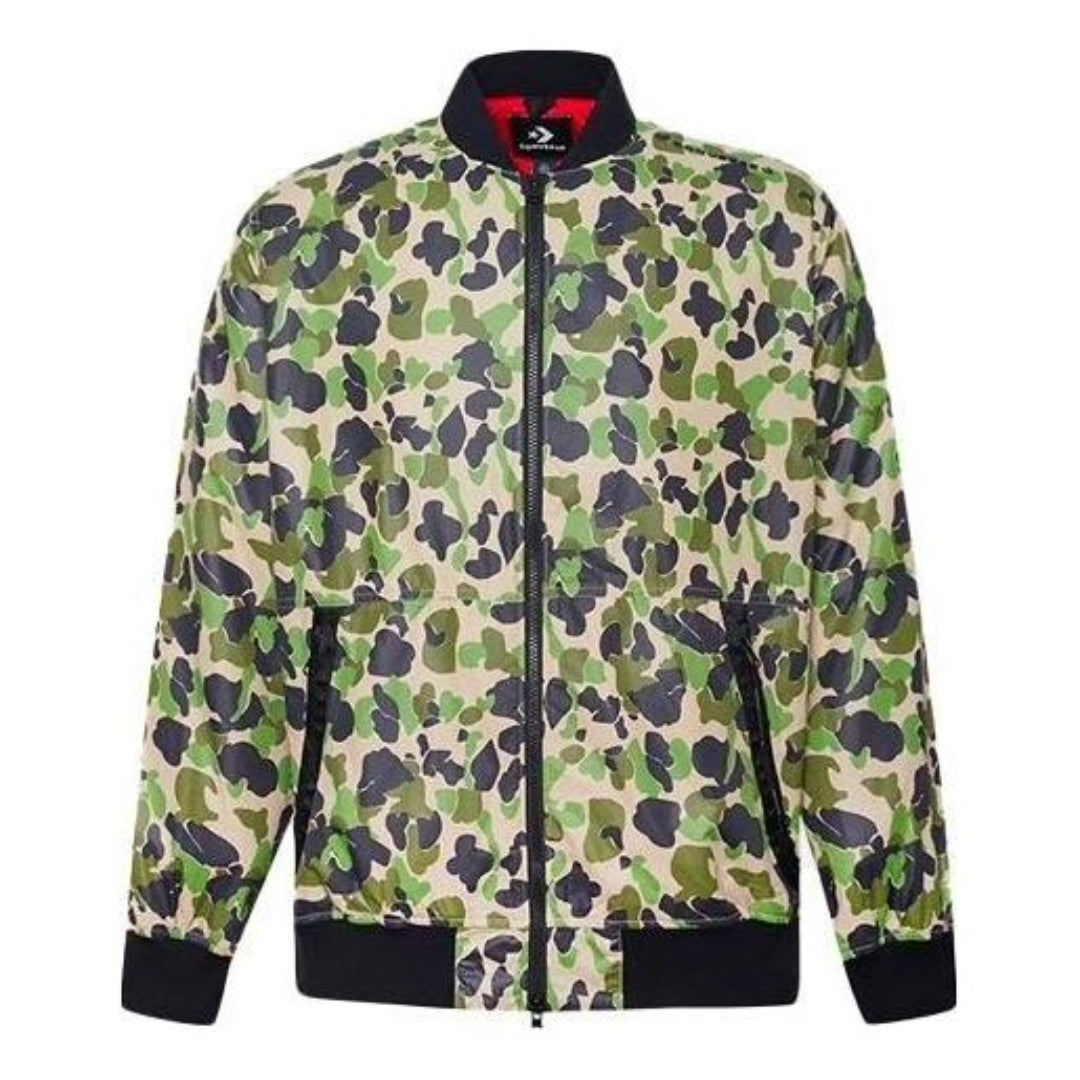 Converse Printed Utility Bomber Asia Sizing 'Green Yellow' 10019474-A01