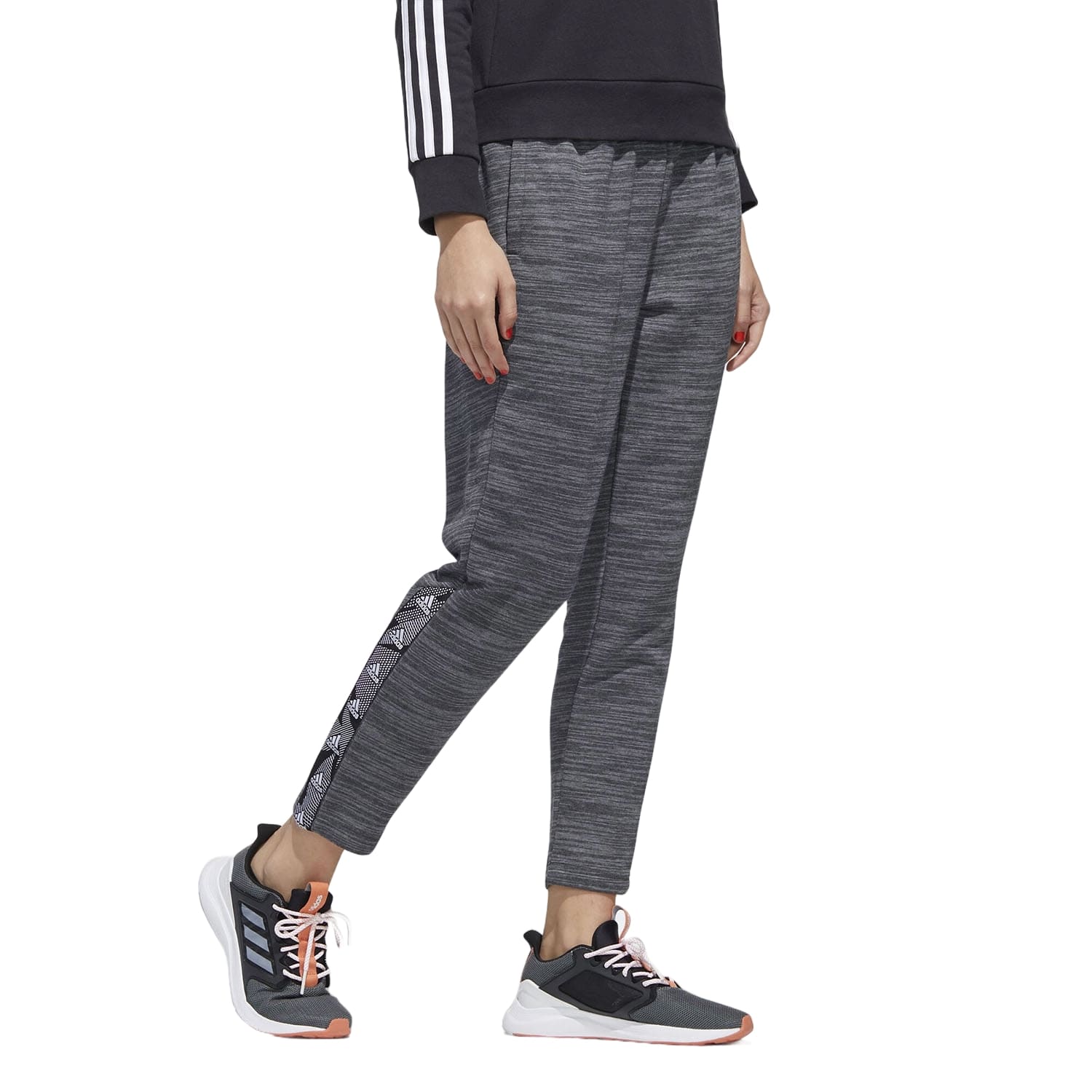 (WMNS) adidas Essentials Tape Pant Asia Sizing 'Grey' GE1132
