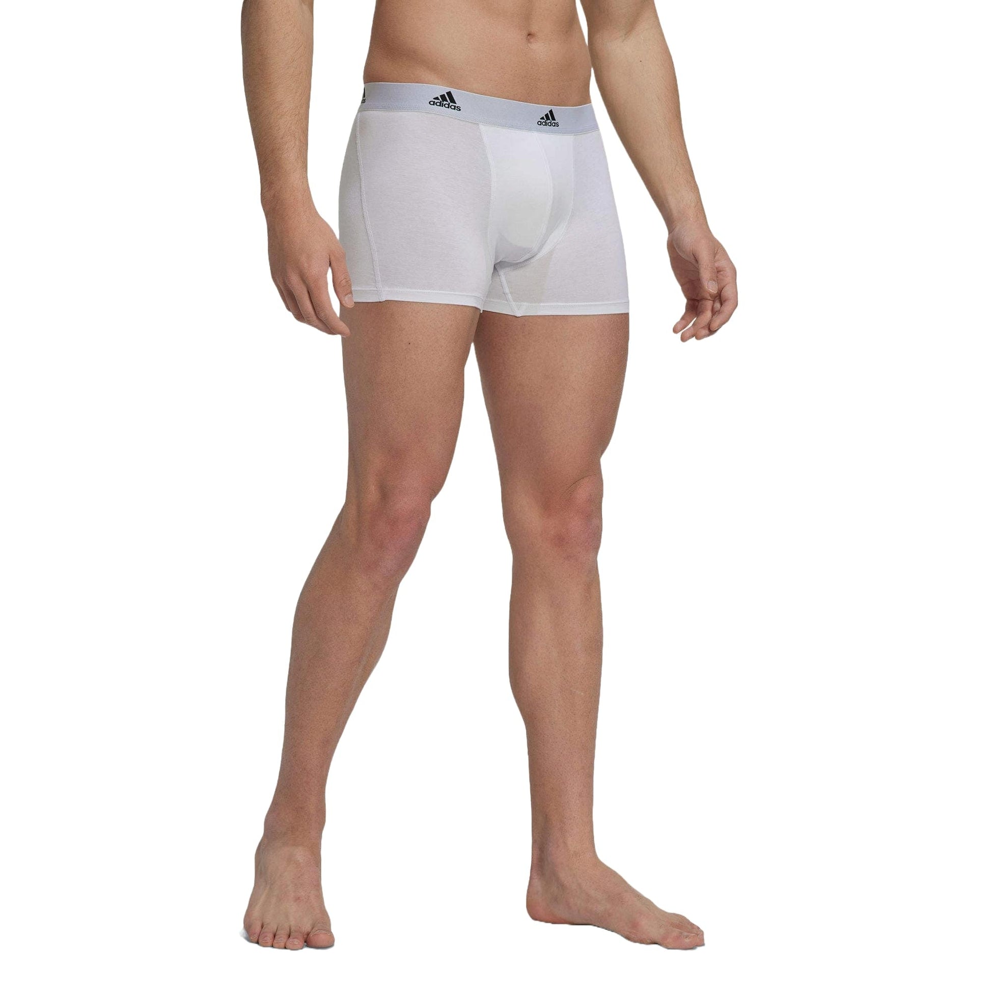 adidasActive Flex Cotton Trunk Briefs (3 pairs) 'White' GB0775